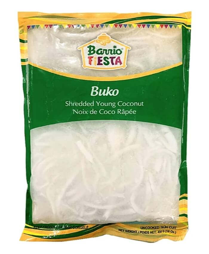 Barrio Fiesta Frozen Shredded Young Coconut 16 Oz